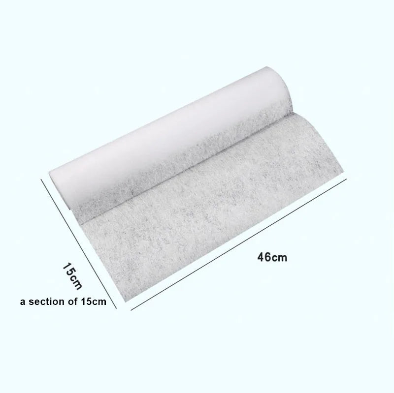 46cm*5/10M Range Hood Filter Paper Non-woven Oil-proof Cotton Filter Disposable Range Hood Exhaust Fan Filter Extractor Tools