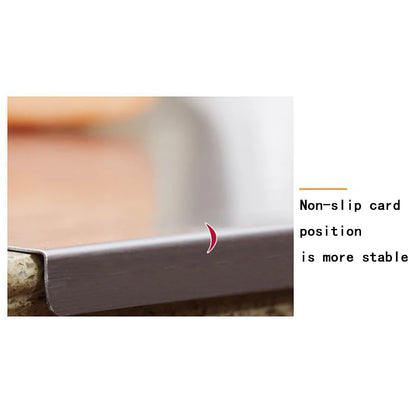 L-shaped Chopping Board Stainless Steel Large Size Doublesided Chopping Board Kitchen Tool Home Fruit Cutting And Kneading Panel