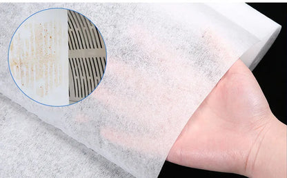 46cm*5/10M Range Hood Filter Paper Non-woven Oil-proof Cotton Filter Disposable Range Hood Exhaust Fan Filter Extractor Tools